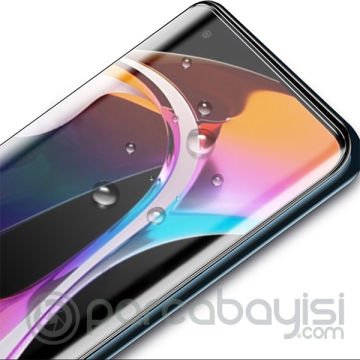 Xiaomi Mi 10 -Mi 10 Pro Full Uv Liquid+uv Işık 3D Kırılmaz Cam Ekran Koruyucu