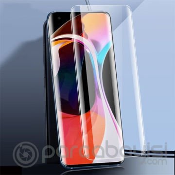 Xiaomi Mi 10 -Mi 10 Pro Full Uv Liquid+uv Işık 3D Kırılmaz Cam Ekran Koruyucu