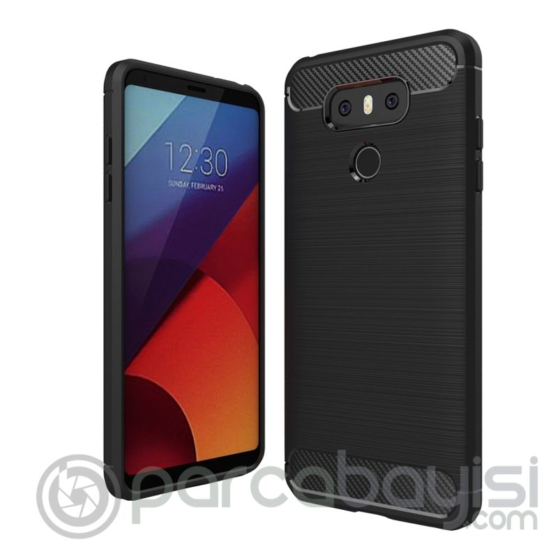 Lg G6 Dark Ultra Koruma Silikon Kılıf