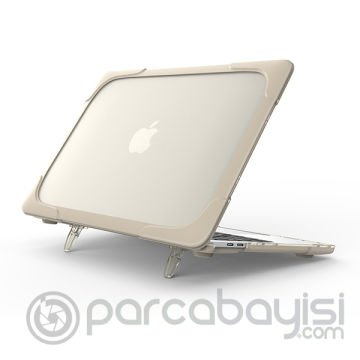 Macbook Pro 13,A1502-a1425 Şeffaf Standlı Koruyucu Kılıf