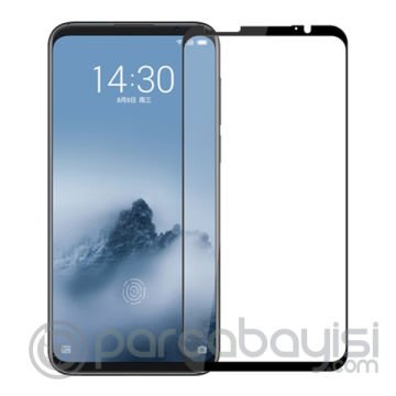 Meizu 16s Full Kaplama Kırılmaz Tempered Cam Ekran Koruyucu