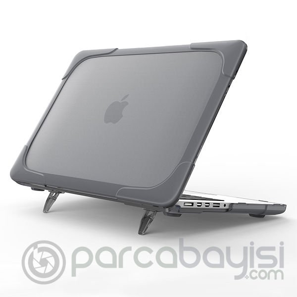 Macbook Pro 15 ,A1398 Şeffaf Standlı Koruyucu Kılıf