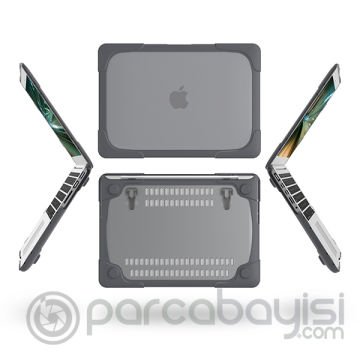 Macbook Pro 15 ,A1398 Şeffaf Standlı Koruyucu Kılıf