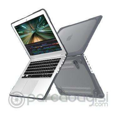Macbook Pro 15 ,A1398 Şeffaf Standlı Koruyucu Kılıf