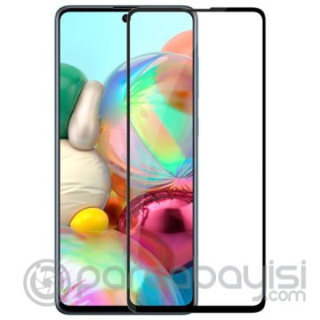 Ally SM Galaxy A71 3D Full Kaplama Kırılmaz Tempered Cam Ekran Koruyucu
