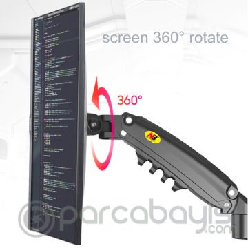 NB H80 Masa Montaj Ergonomik Monitör Tutucu 17-30'' LCD LED Monitör Tutucu