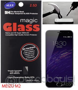 Meizu M2 5.0 İnch Tempered Kırılmaz Cam Ekran Koruyucu
