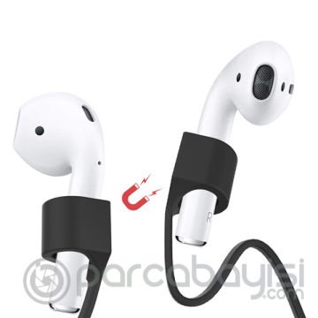 ALLY Airpods 1-2 Nesil Ve Pro Uyumlu Mıknatıslı Kulaklık Askısı