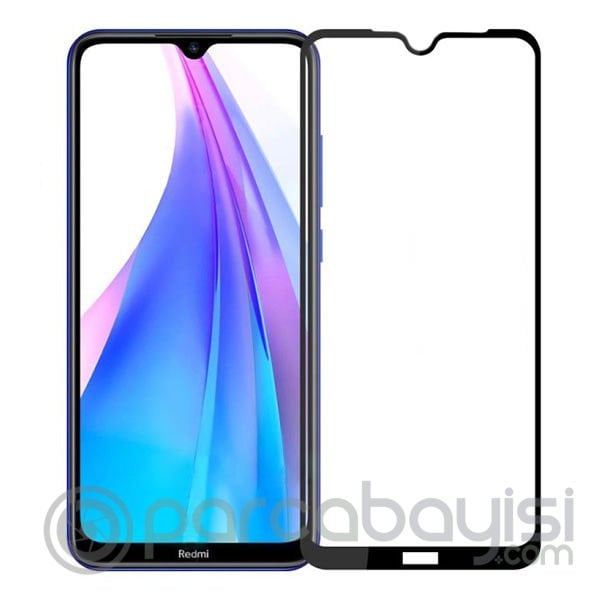 Xiaomi Redmi Note 8T 3D Full Kaplama Kırılmaz Cam Ekran Koruyucu