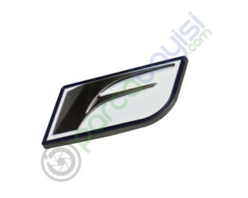 F 3D Metal Sticker Metal Amblem Büyük Boy