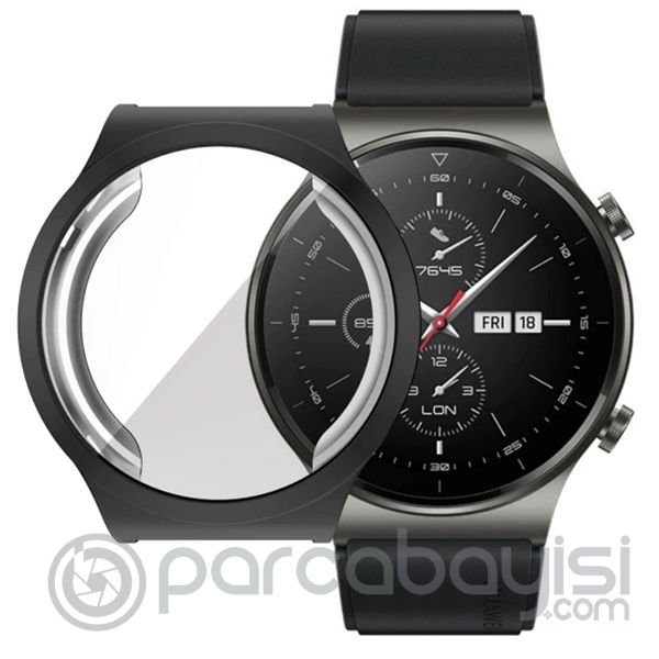 Ally Huawei Watch GT 2 Pro 360 Koruma Ultra İnce Silikon Kılıf