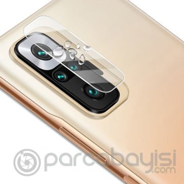 Xiaomi Redmi Note 10 Pro-Note 10 Pro Max Tempered Cam Kamera Koruyucu