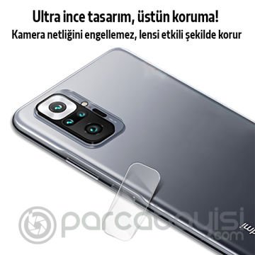Xiaomi Redmi Note 10 Pro-Note 10 Pro Max Tempered Cam Kamera Koruyucu