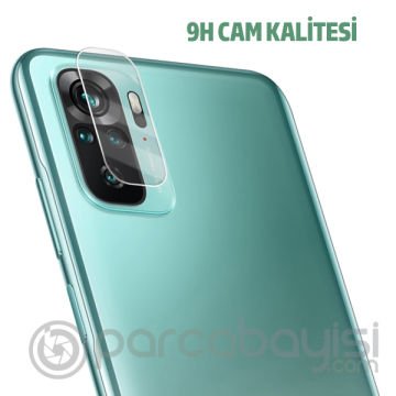 Xiaomi Redmi Note 10 5G  Tempered Cam Kamera  Koruyucu