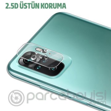 Xiaomi Redmi Note 10 5G  Tempered Cam Kamera  Koruyucu