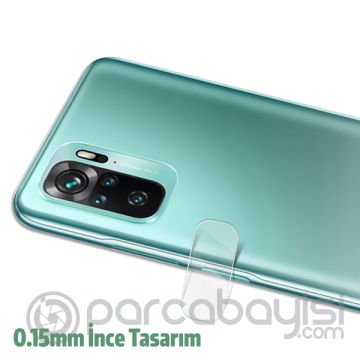 Xiaomi Redmi Note 10 5G  Tempered Cam Kamera  Koruyucu