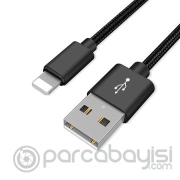 Ally İPhone İOS 3.0A Hızlı Şarj Halat Usb Kablo 20cm