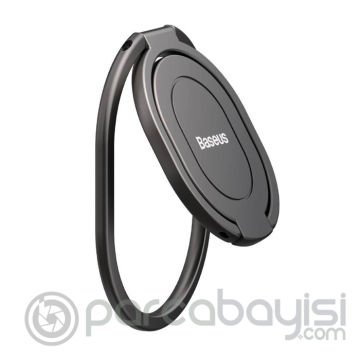 Baseus Rails Ring Çift Halkalı Parmak Tutucu Tablet Telefon Standı Halka Telefon Tutucu