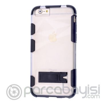 İphone 6,6s Plus Standlı Darbeye Dayanıklı Pc Kılıf