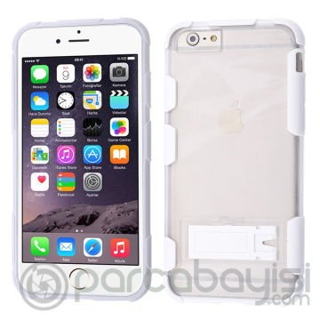 İphone 6,6s Plus Standlı Darbeye Dayanıklı Pc Kılıf