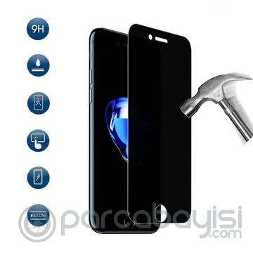 İPhone 6S-6 Privacy Gizli Hayalet Tempered Cam Ekran Koruyucu
