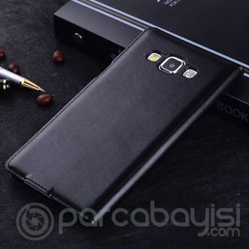 Ally Galaxy J5 Pencereli Flip Cover Kılıf