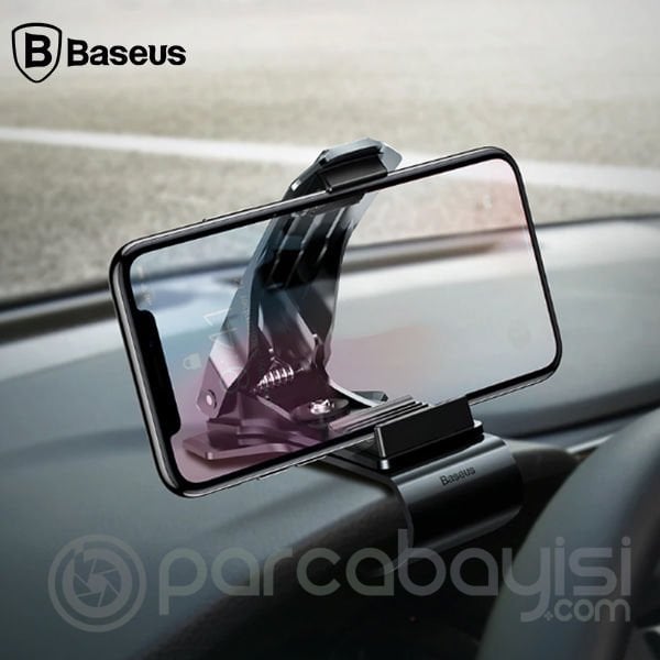 Baseus Sudz-01 Mouth Araç Torpido Uzeri Telefon Tutucu Kit Mandalı