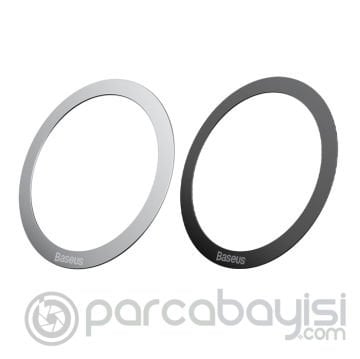 Baseus Halo Series Mıknatıslı Magsafe için Mıknatıslı Metal Halka Aparatı