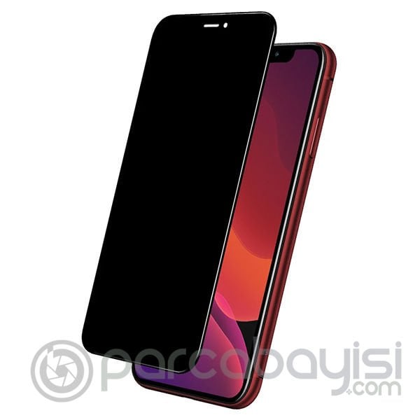 İPhone 11 Pro Max - XS Max  Privacy Gizli Hayalet Tempered Cam Ekran Koruyucu