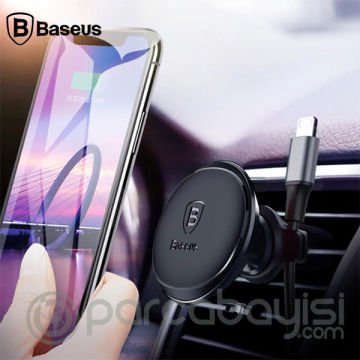 Baseus Sugx Mıknatıslı Araç Cep Telefonu Ve Kablo Tutucu