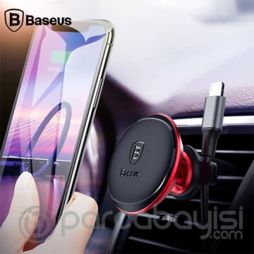 Baseus Sugx Mıknatıslı Araç Cep Telefonu Ve Kablo Tutucu