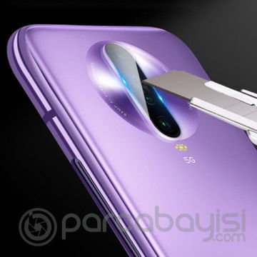 Xiaomi Redmi K30 Tempered Kamera Koruyucu Kırılmaz Cam