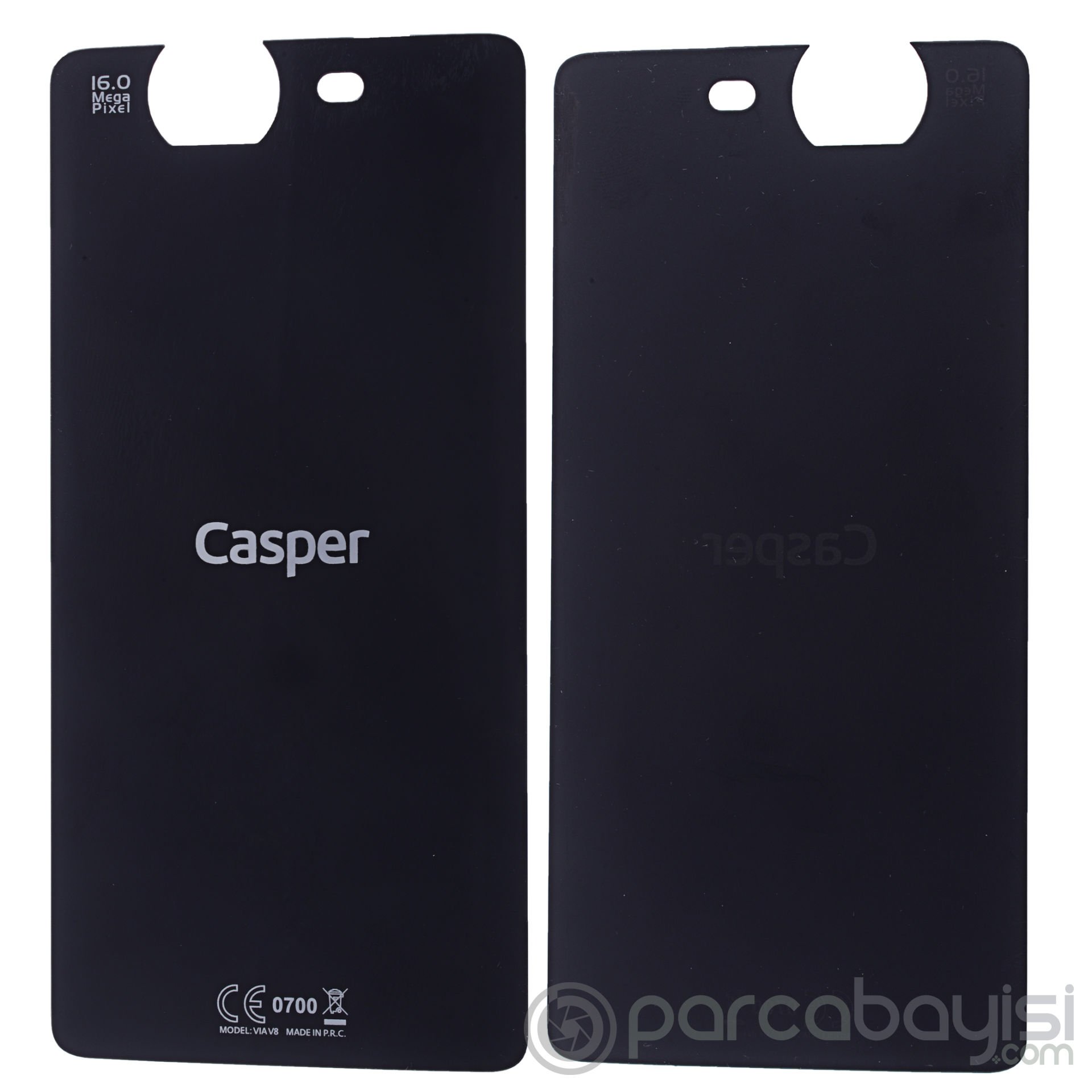 Casper Via V8 Arka Pil Batarya Kapağı Lens