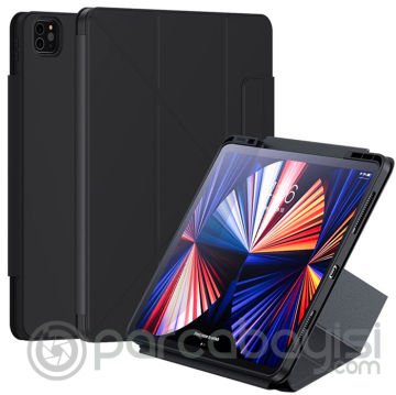 Baseus Safattach Y-Type iPad Pro 11 inç (2021-2020-2018) Kılıf Manyetik Standlı Kılıf