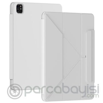 Baseus Safattach Y-Type iPad Pro 11 inç (2021-2020-2018) Kılıf Manyetik Standlı Kılıf
