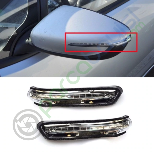 Kia Cerato Ayna Lambası Sol Orjinal | 87614A7000