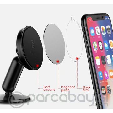 Baseus Suyzd 360 Mıknatıslı Universal Stand Araç Tutucu