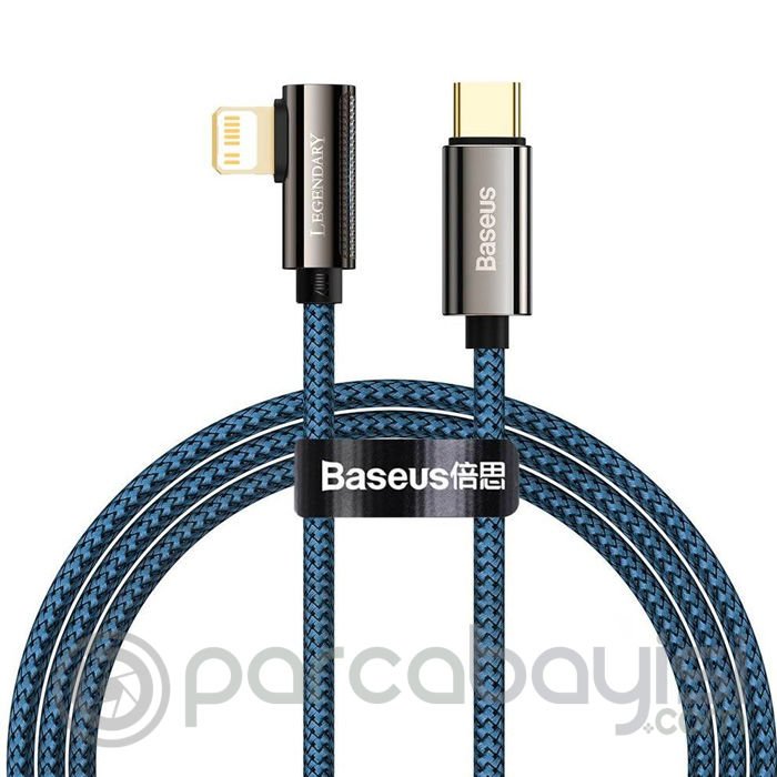 Baseus Legend 20W iPhone Hızlı Şarj Type-C to Lightning Gamer Oyuncu Data Şarj Kablosu