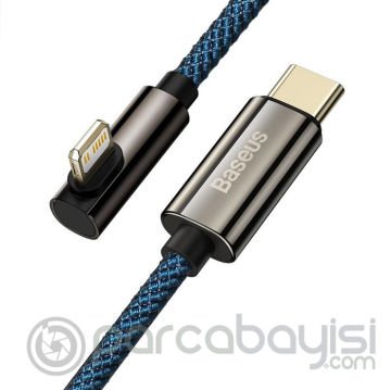 Baseus Legend 20W iPhone Hızlı Şarj Type-C to Lightning Gamer Oyuncu Data Şarj Kablosu