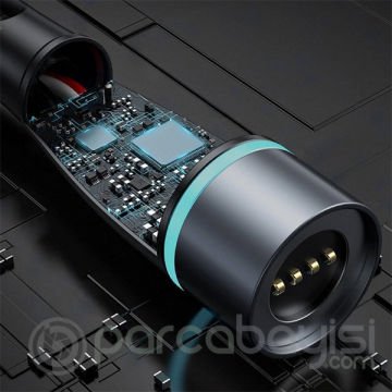 Baseus Zinc Manyetik Type-C to DC Square Portu Lenovo Laptop Şarj Kablosu 100W 2m