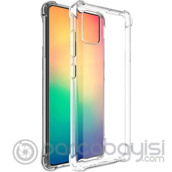 Ally SM Galaxy Note 10 Lite-A81 Anti-Drop Darbe Emici Silikon Kılıf
