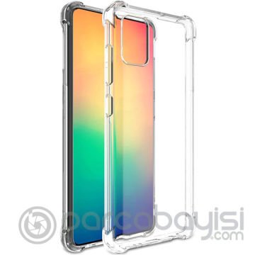 Ally SM Galaxy Note 10 Lite-A81 Anti-Drop Darbe Emici Silikon Kılıf