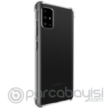Ally SM Galaxy Note 10 Lite-A81 Anti-Drop Darbe Emici Silikon Kılıf
