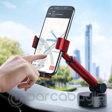 Baseus Simplism Gravity 360 Derece Dönen Pencere Önü Teleskopik Araç Tutucu