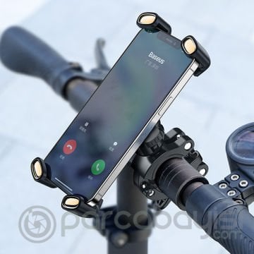 Baseus Quick to take 360 Derece Dönebilen Bisiklet ve Motosiklet Telefon Tutucu