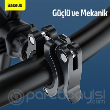 Baseus Quick to take 360 Derece Dönebilen Bisiklet ve Motosiklet Telefon Tutucu