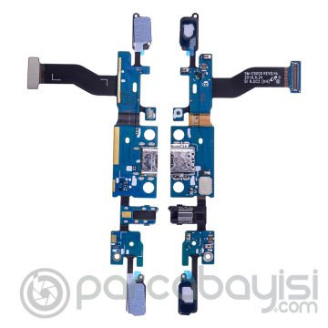 Samsung Galaxy C9 Pro İçin Şarj Kulalık Soket Mikrofon Filmi