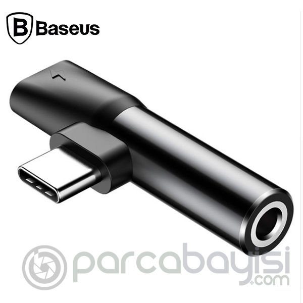 Baseus L41 Usb Type C 3.5mm Kulaklık Ve Şarj Dönüştürücü Başlık