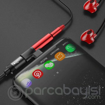 Baseus L41 Usb Type C 3.5mm Kulaklık Ve Şarj Dönüştürücü Başlık