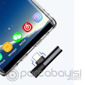 Baseus L41 Usb Type C 3.5mm Kulaklık Ve Şarj Dönüştürücü Başlık